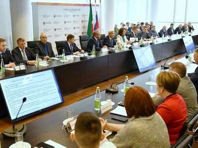 Отчётная конференция Федерации волейбола РТ / Фото: Павел Железняк
