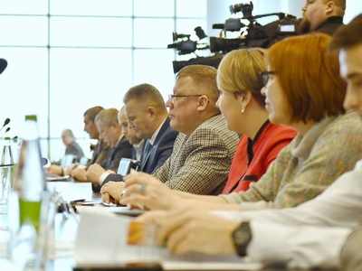 Отчётная конференция Федерации волейбола РТ / Фото: Павел Железняк