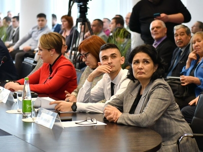 Отчётная конференция Федерации волейбола РТ / Фото: Павел Железняк