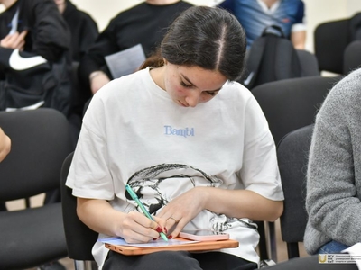 Встреча студентов с работодателями, представителями клуба "Fitness House" / Фото: Павел Железняк