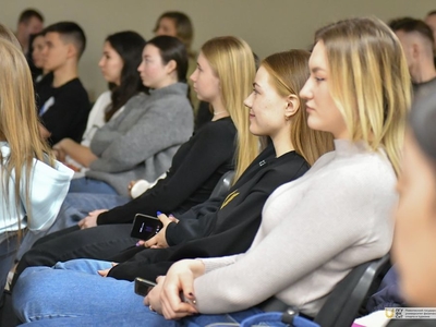 Встреча студентов с работодателями, представителями клуба "Fitness House" / Фото: Павел Железняк