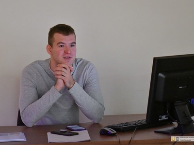 Встреча студентов с работодателями, представителями клуба "Fitness House" / Фото: Павел Железняк