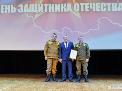 Концерт к Дню защитника Отечества / Фото: Павел Железняк