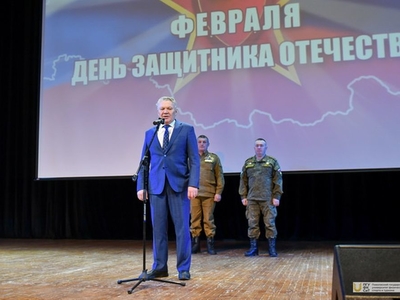 Концерт к Дню защитника Отечества / Фото: Павел Железняк