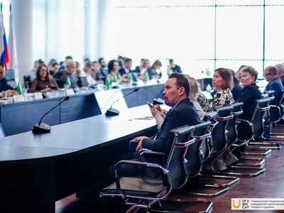 Пленарное заседание V Всероссийской конференции «Проблемы и перспективы ФВ, спортивной тренировки и АФК» / Фото: Дарья Карпеева, Павел Железняк