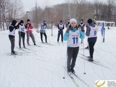 Лыжный кросс в поддержку спортсменов-участников Универсиады-2019 