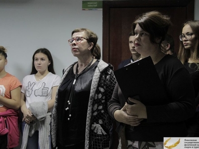 Встреча первокурсников в общежитии, в 29-м и 30-м домах / Фото Аделя Саитова 