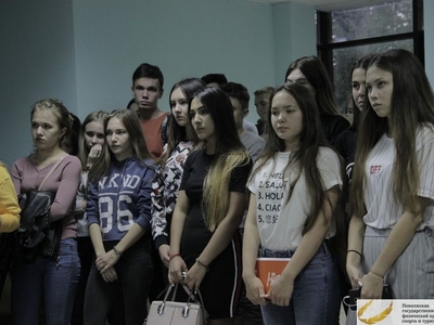 Встреча первокурсников в общежитии, в 29-м и 30-м домах / Фото Аделя Саитова 