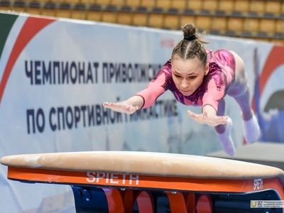 Чемпионат ПФО по спортивной гимнастике среди женщин. Открытие / Фото: Павел Железняк