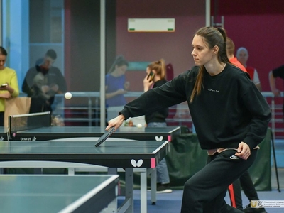 Спартакиада вуза по настольному теннису среди ППС и сотрудников / Фото: Павел Железняк