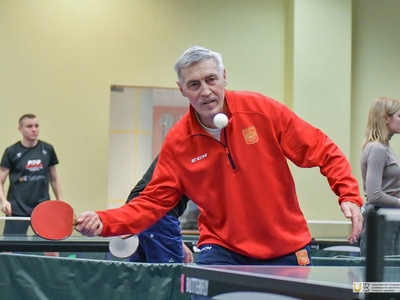 Спартакиада вуза по настольному теннису среди ППС и сотрудников / Фото: Павел Железняк