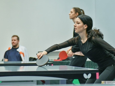 Спартакиада вуза по настольному теннису среди ППС и сотрудников / Фото: Павел Железняк