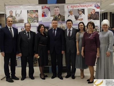 Мероприятие к 23 февраля для преподавателей и сотрудников Академии/Фото Тихонова Инна, Тербукова Снежана