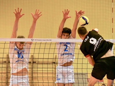 Волейбол. Чемпионат России. Академия-Казань - Искра, Мос.обл. / Фото: Павел Железняк