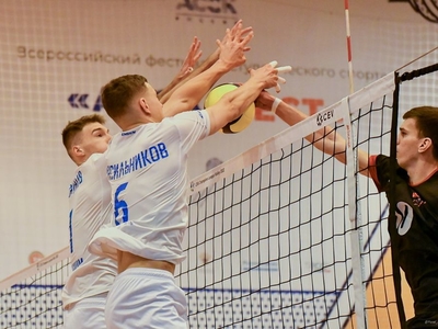 Волейбол. Чемпионат России. Академия-Казань - Искра, Мос.обл. / Фото: Павел Железняк