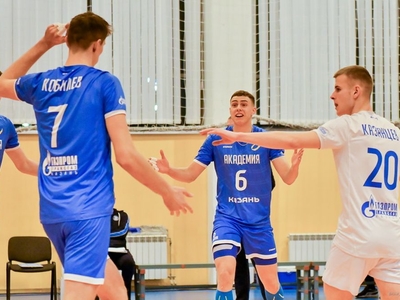 Волейбол. Чемпионат России. Академия-Казань - Искра, Мос.обл. / Фото: Павел Железняк