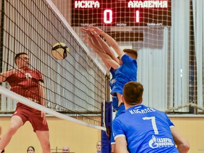 Волейбол. Чемпионат России. Академия-Казань - Искра, Мос.обл. / Фото: Павел Железняк