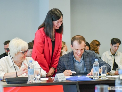 XV конкурс «Лучший молодой преподаватель Казани». Очный этап / Фото: Павел Железняк