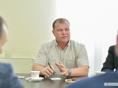 Визит ректора Бухарского госуниверситета Обиджона Хамидова в университет / Фото: Павел Железняк