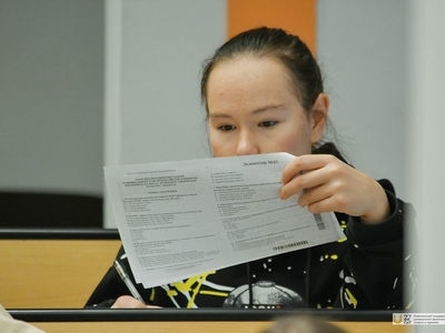 Всероссийская олимпиада школьников по физической культуре. Муниципальный этап / Фото: Павел Железняк