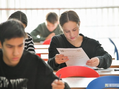 Всероссийская олимпиада школьников по физической культуре. Муниципальный этап / Фото: Павел Железняк