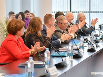 Пленарное заседание Всероссийской конференции «Доминанты психолого-педагогического мастерства» / Фото: Павел Железняк