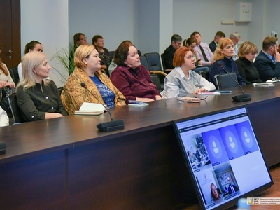 Пленарное заседание Всероссийской конференции «Доминанты психолого-педагогического мастерства» / Фото: Павел Железняк