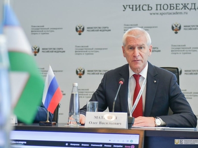 I заседание Подкомиссии по сотрудничеству в области ФК и спорта Межправительственной комиссии по экономическому сотрудничеству между Российской Федерацией и Республикой Узбекистан / Фото: Павел Железняк