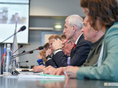 I заседание Подкомиссии по сотрудничеству в области ФК и спорта Межправительственной комиссии по экономическому сотрудничеству между Российской Федерацией и Республикой Узбекистан / Фото: Павел Железняк