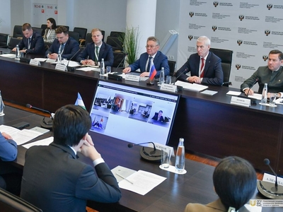 I заседание Подкомиссии по сотрудничеству в области ФК и спорта Межправительственной комиссии по экономическому сотрудничеству между Российской Федерацией и Республикой Узбекистан / Фото: Павел Железняк