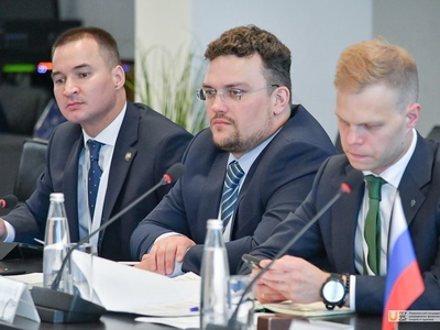 I заседание Подкомиссии по сотрудничеству в области ФК и спорта Межправительственной комиссии по экономическому сотрудничеству между Российской Федерацией и Республикой Узбекистан / Фото: Павел Железняк