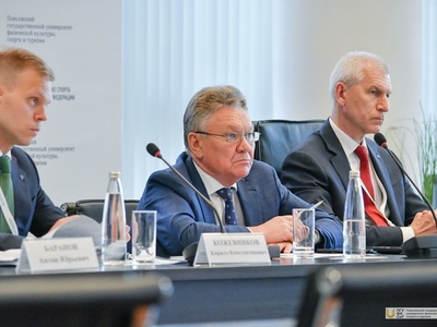 I заседание Подкомиссии по сотрудничеству в области ФК и спорта Межправительственной комиссии по экономическому сотрудничеству между Российской Федерацией и Республикой Узбекистан / Фото: Павел Железняк