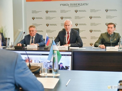 I заседание Подкомиссии по сотрудничеству в области ФК и спорта Межправительственной комиссии по экономическому сотрудничеству между Российской Федерацией и Республикой Узбекистан / Фото: Павел Железняк