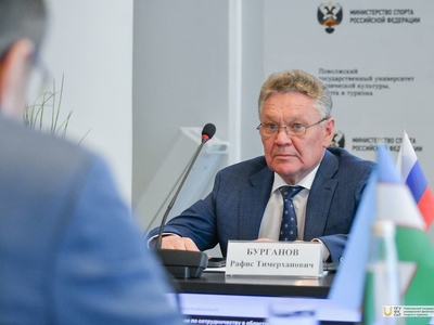 I заседание Подкомиссии по сотрудничеству в области ФК и спорта Межправительственной комиссии по экономическому сотрудничеству между Российской Федерацией и Республикой Узбекистан / Фото: Павел Железняк