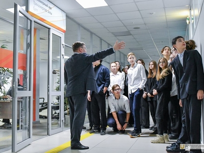 Экскурсия по УЛК 9-классников средней школы №89 Казани / Фото: Павел Железняк