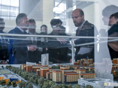 Билял Эрдоган с турецкой делегацией посетил Университет / Фото: Павел Железняк