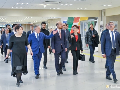 Билял Эрдоган с турецкой делегацией посетил Университет / Фото: Павел Железняк