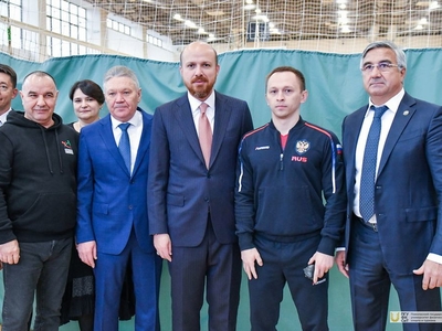 Билял Эрдоган с турецкой делегацией посетил Университет / Фото: Павел Железняк