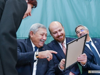 Билял Эрдоган с турецкой делегацией посетил Университет / Фото: Павел Железняк