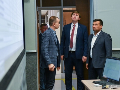 Встреча ректора c начальником Управления развития спорта Ташкентской области / Фото: Павел Железняк