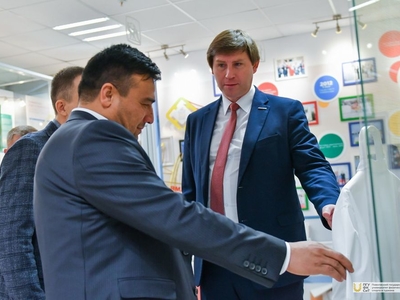 Встреча ректора c начальником Управления развития спорта Ташкентской области / Фото: Павел Железняк