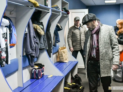 Азат Кадыров ознакомился с ходом ремонтных работ на объектах университета / Фото: Павел Железняк