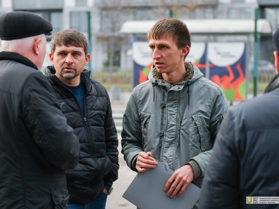 Ремонтные работы в ЦГВС и ДВВС: обход ректора Рафиса Бурганова и заминистра спорта РТ Алмаза Мингулова / Фото: Павел Железняк