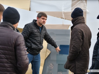 Ремонтные работы в ЦГВС и ДВВС: обход ректора Рафиса Бурганова и заминистра спорта РТ Алмаза Мингулова / Фото: Павел Железняк