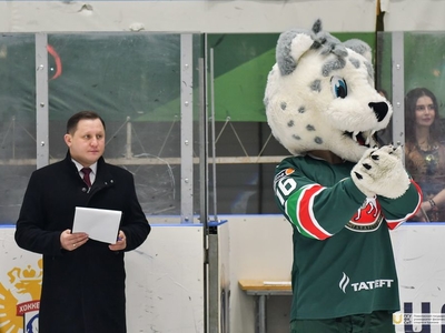 Кубок ПФО среди студенческих команд по хоккею. Открытие / Фото: Павел Железняк