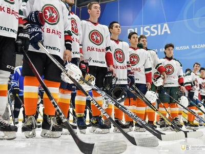 Кубок ПФО среди студенческих команд по хоккею. Открытие / Фото: Павел Железняк