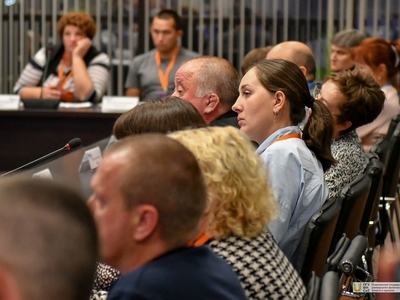 I Всероссийский форум ШСК: встреча С. Кравцова и О. Матыцина с учителями физической культуры / Фото: Павел Железняк