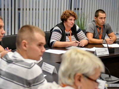 I Всероссийский форум ШСК: встреча С. Кравцова и О. Матыцина с учителями физической культуры / Фото: Павел Железняк