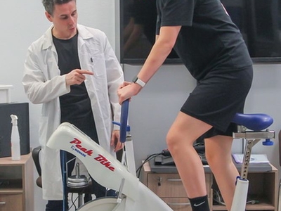 Обследование игроков БК «Казаночка» / Фото: Ирина Охотникова