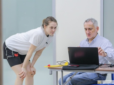 Обследование игроков БК «Казаночка» / Фото: Ирина Охотникова